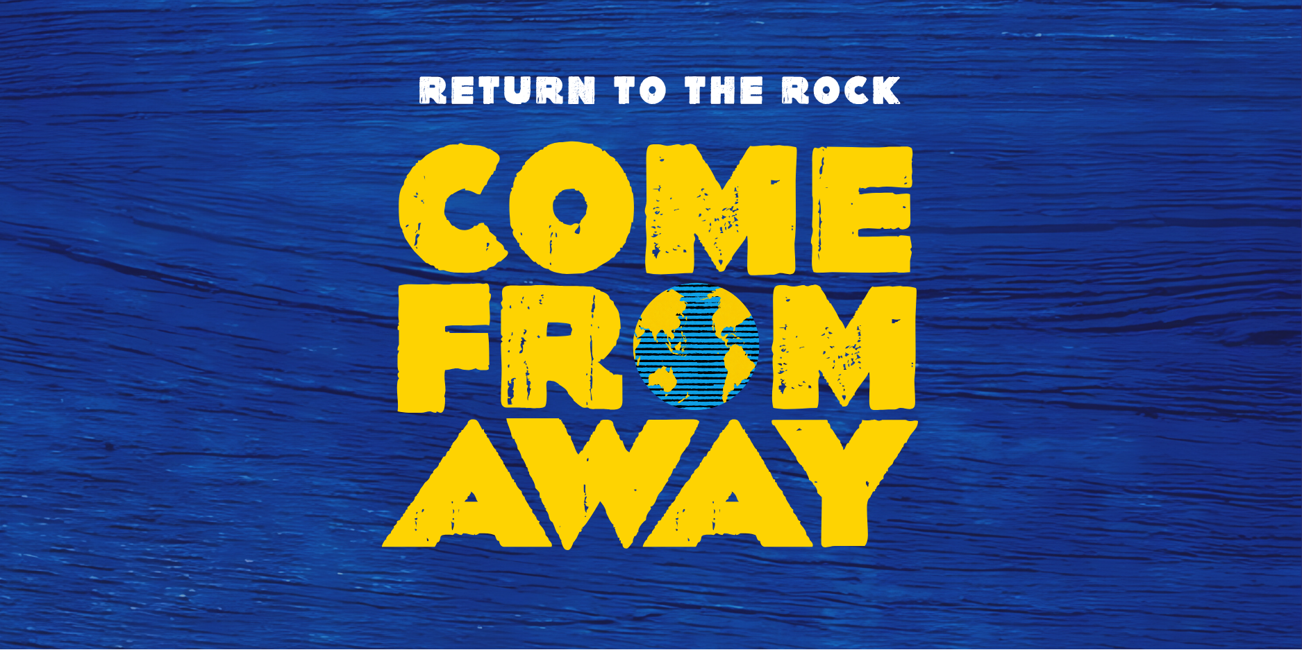 Official Come From Away encore season artwork for Koorliny Arts Centre